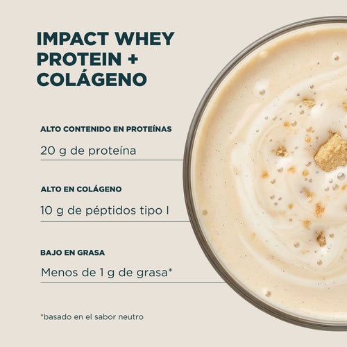 Impact Whey Protein + Collagen Vanilla 750g